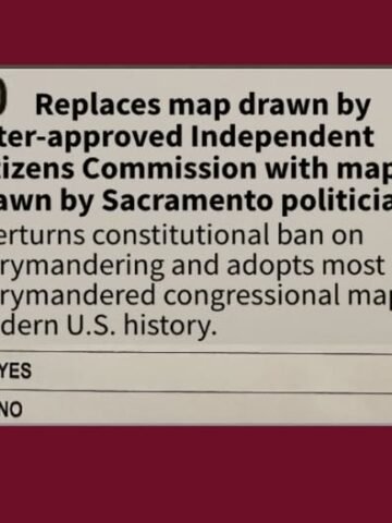 Vote No Prop 50